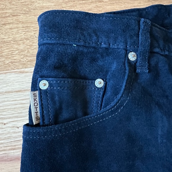 Vintage Skotts Suede pants 8 - Picture 8 of 15